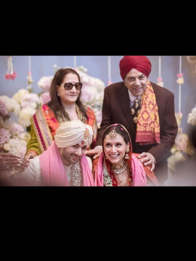 Rare Pics Of Dharmendra And Sunny With Wives